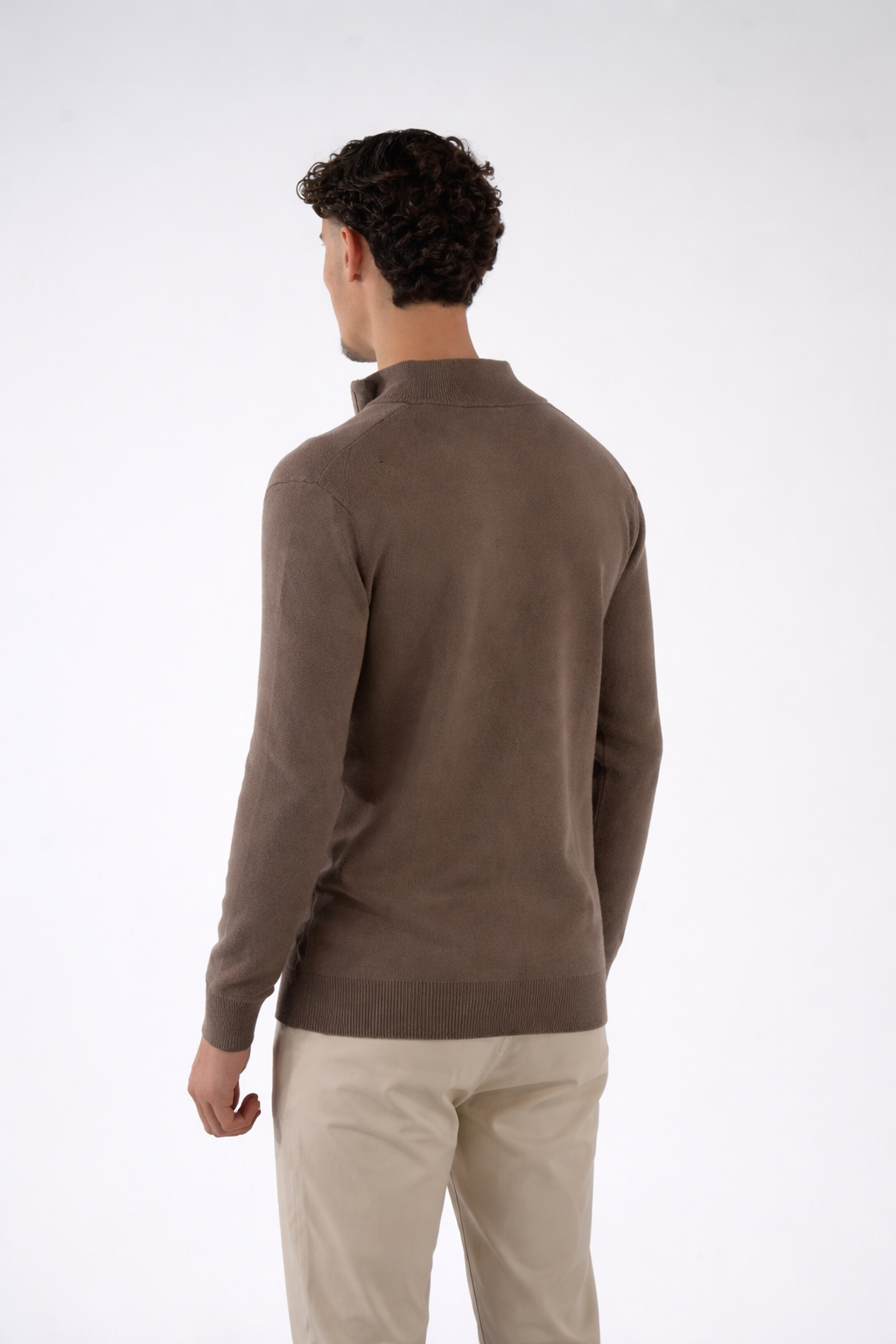 Core Zip Vest Brown
