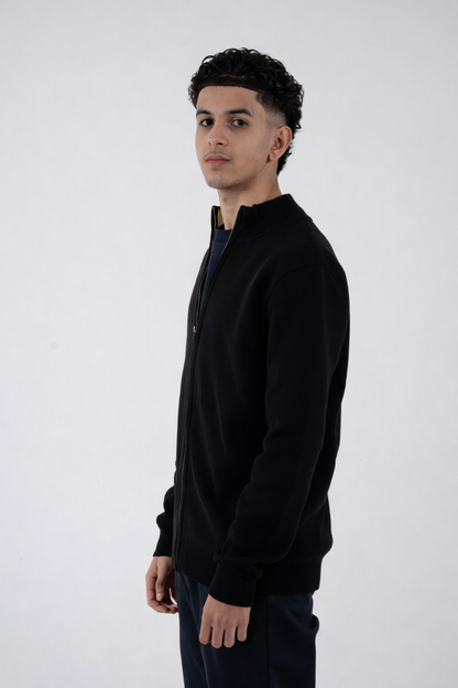 Core Zip Vest Black