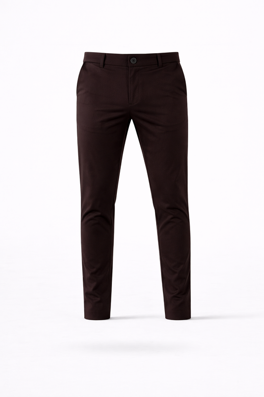 Tailored Pantalon Brown