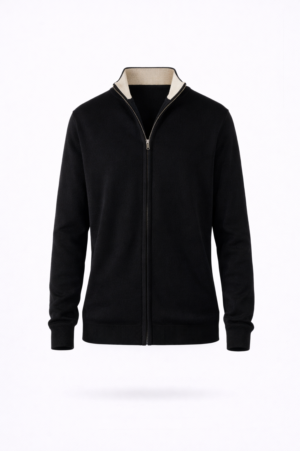 Core Zip Vest Black
