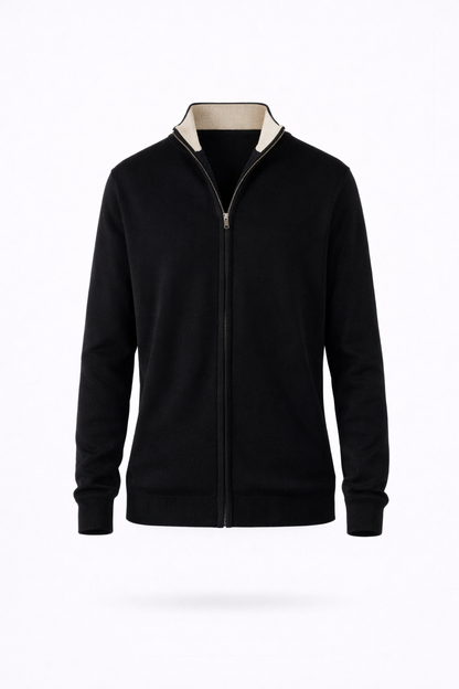 Core Zip Vest Black
