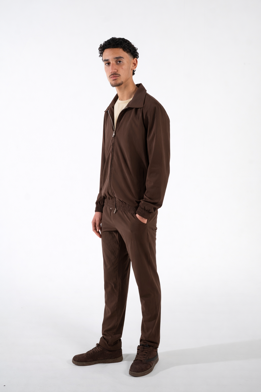 Tech Suit Brown