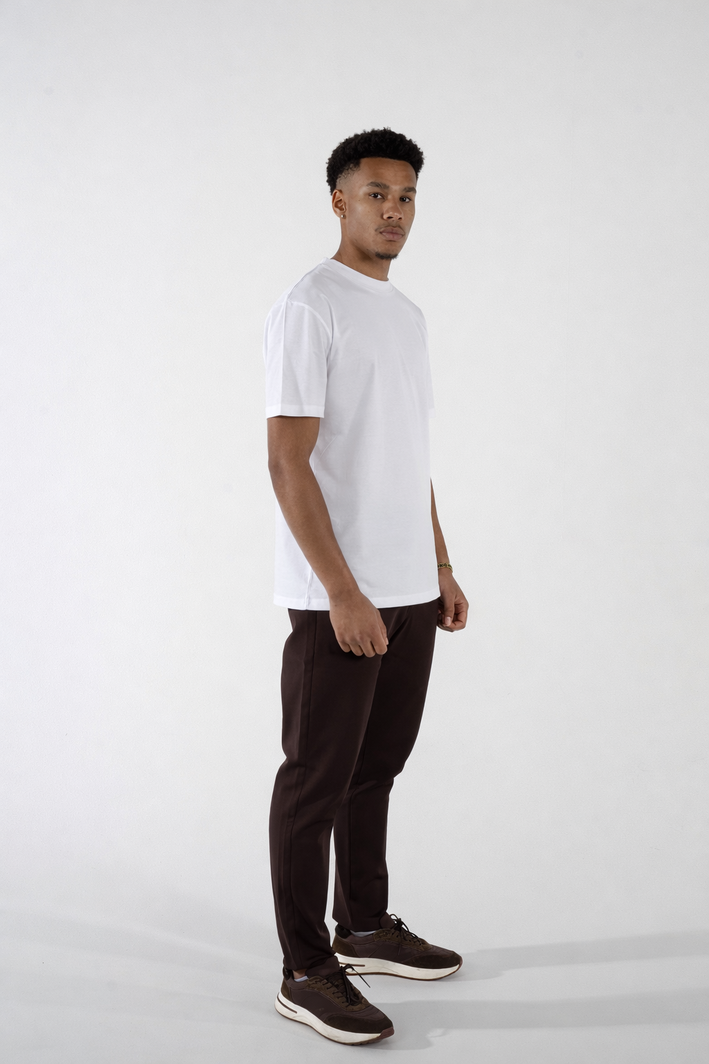 Tailored Pantalon Brown