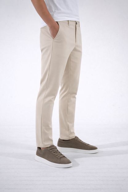 Tailored Pantalon Beige