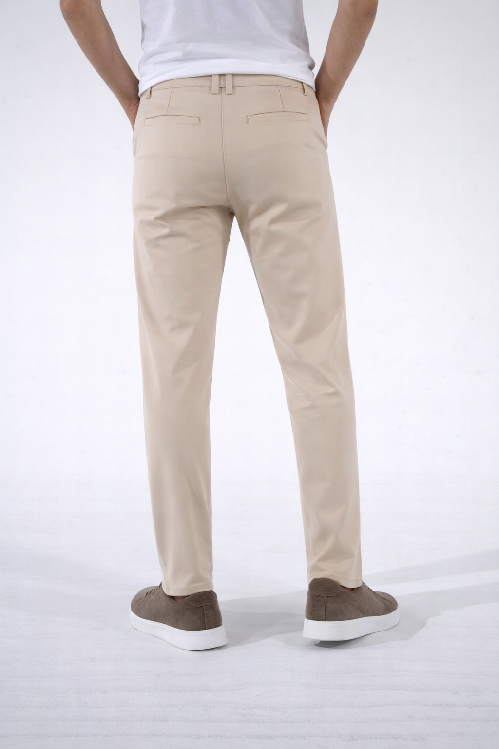 Tailored Pantalon Beige