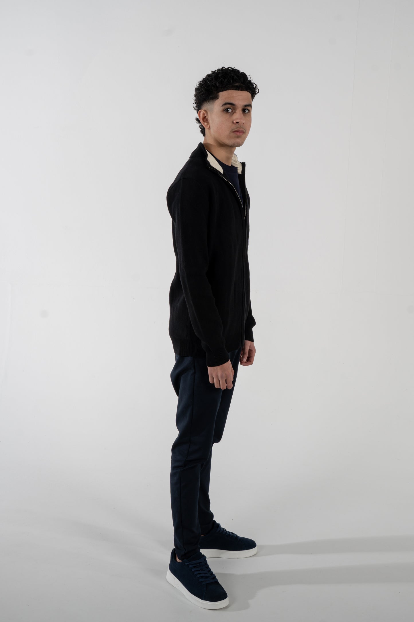 Core Zip Vest Black