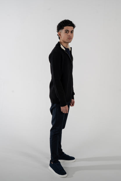 Core Zip Vest Black