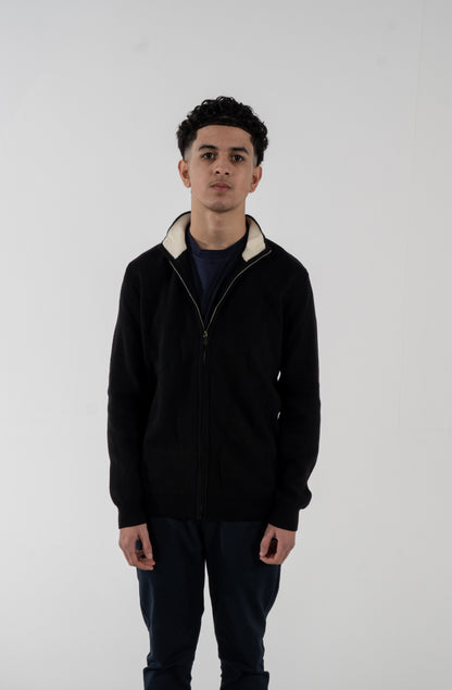 Core Zip Vest Black