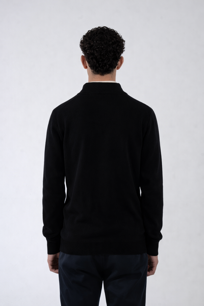 Core Zip Vest Black